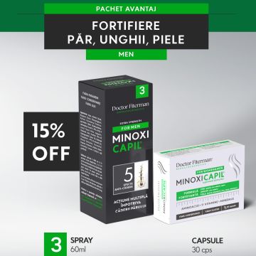Pachet Avantaj Fortifiere par, unghii piele Men