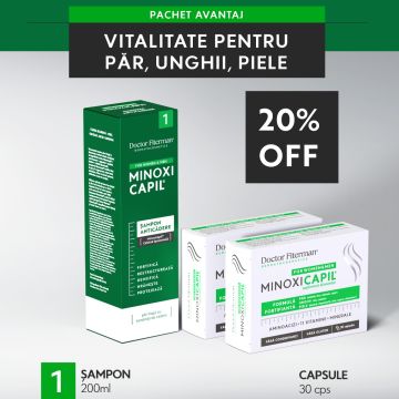 Pachet Avantaj Vitalitate pentru par, unghii, piele