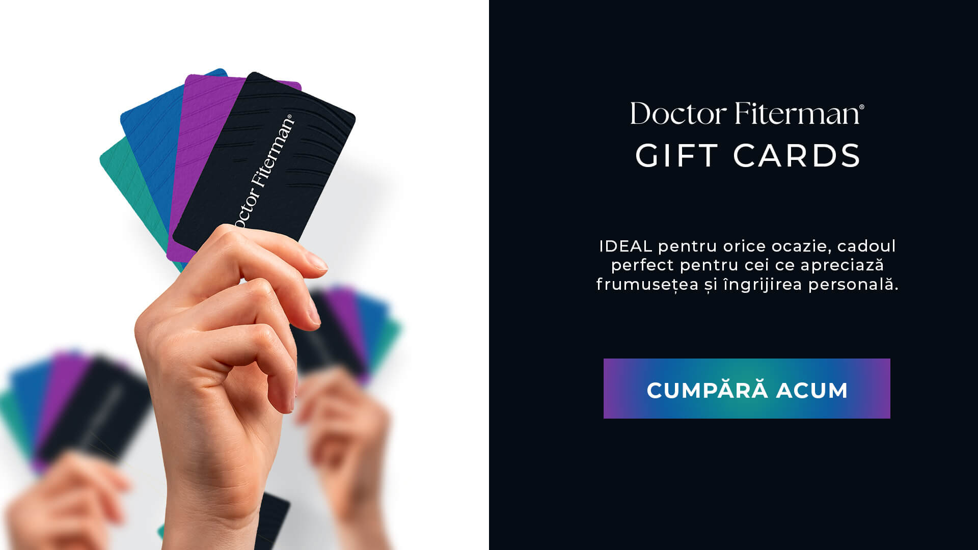 Ofera cadou celor dragi- gift card